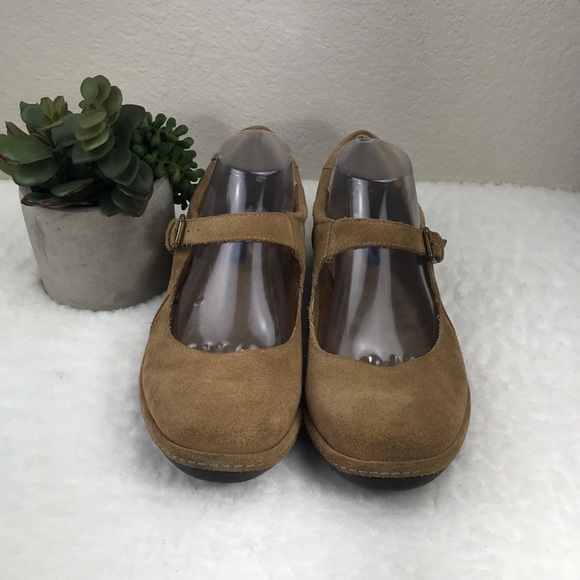 Lands’End Suede MaryJanes Sz 10 - Picture 3 of 8